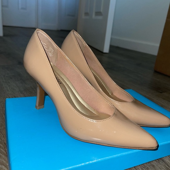 Comfort Plus Nude Heels